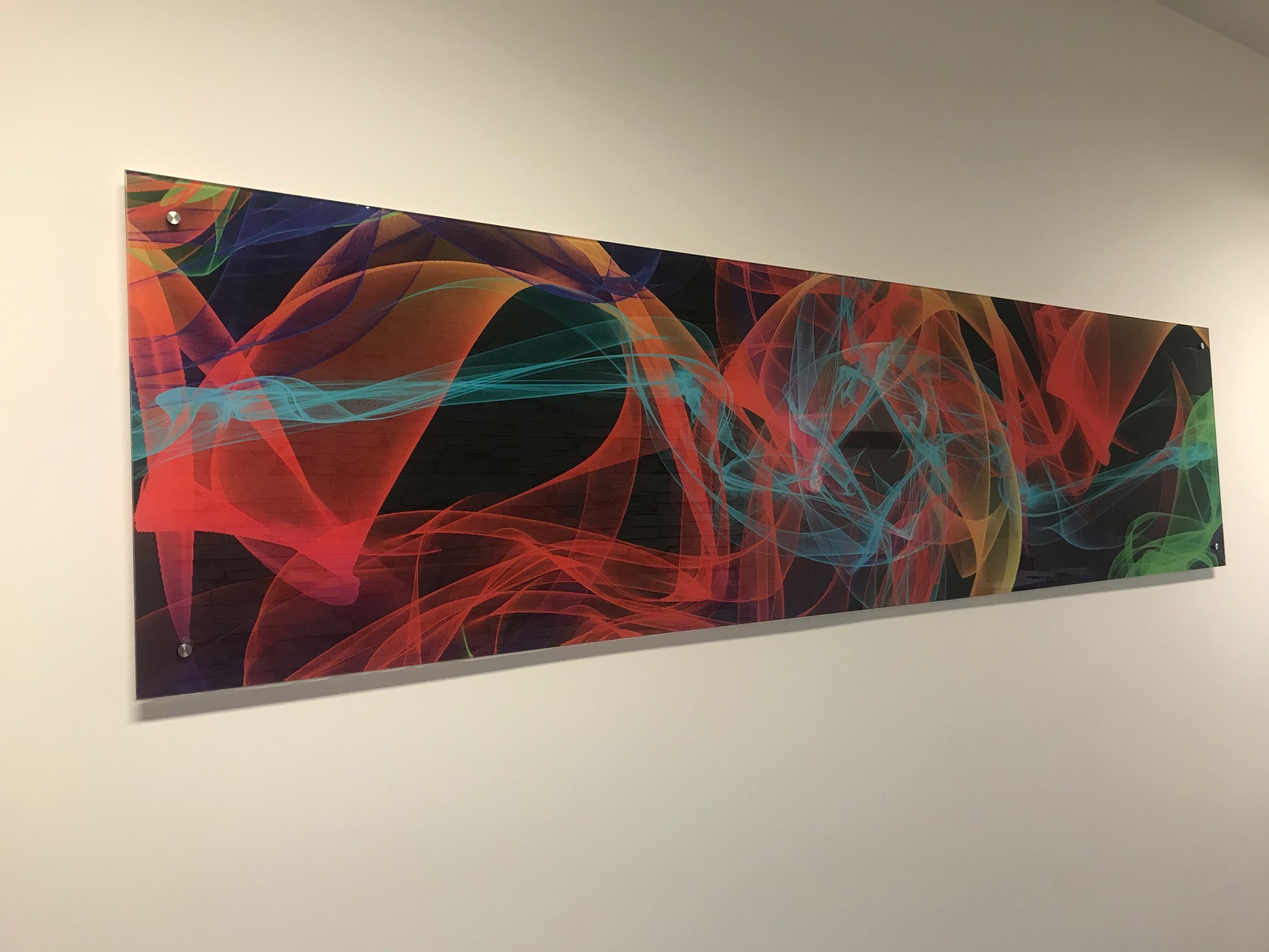 Skleněná zástěna