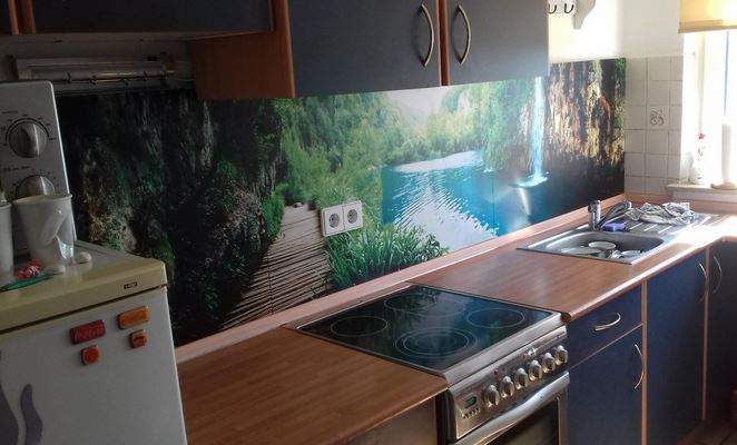 Samolepící fototapeta do kuchyně Relax v lese