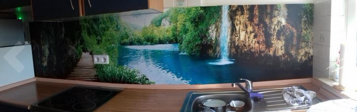 Fototapeta do kuchyně Relax v lese